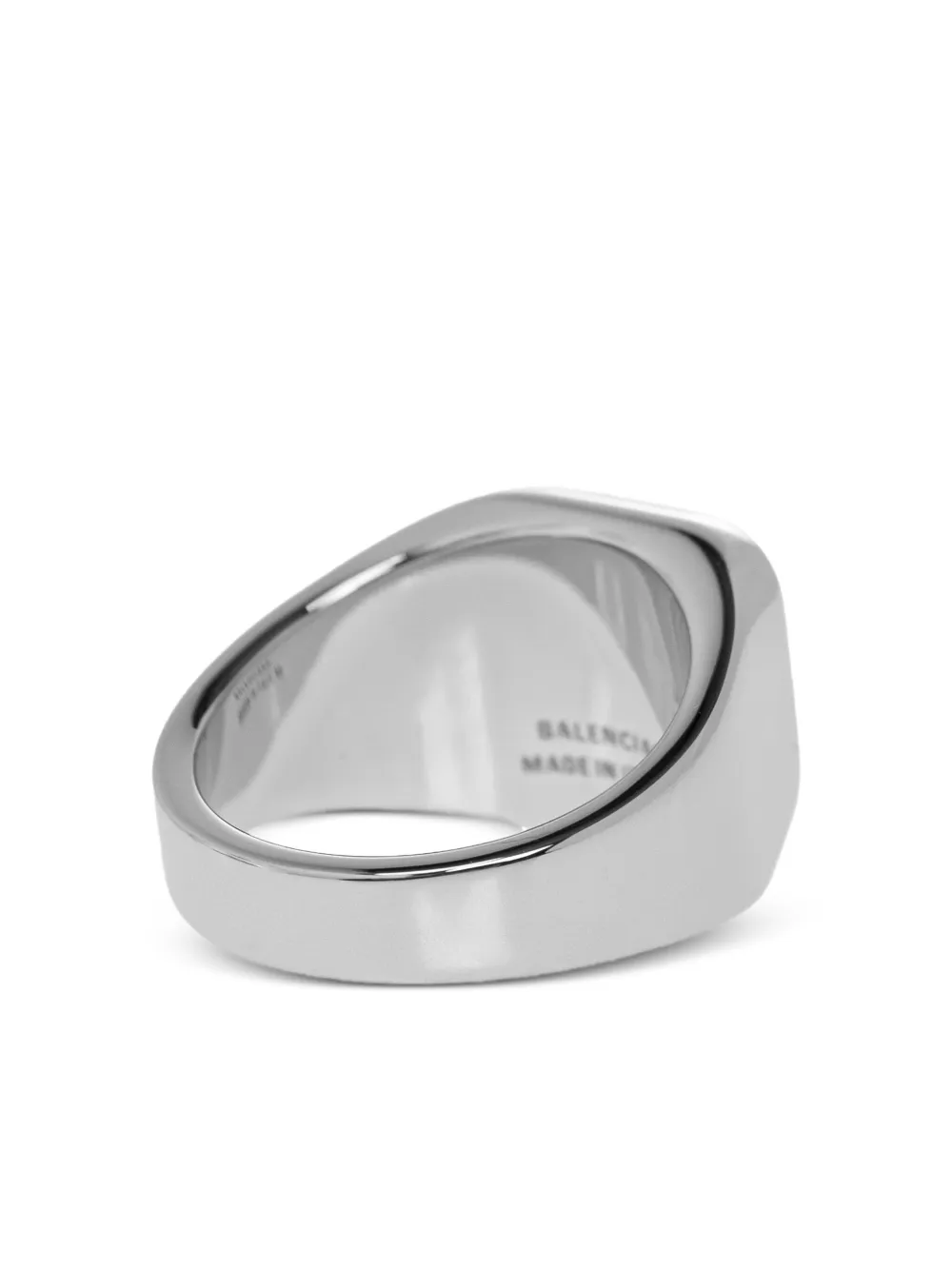 Nano Signet logo-detail ring