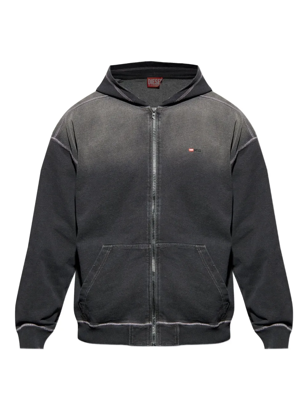 Diesel sudadera S-Blaxto con capucha | gris | Image 1