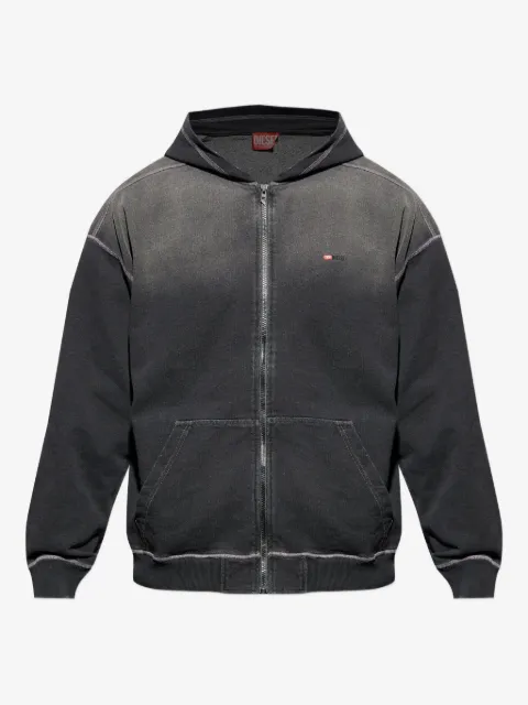 Diesel S-Blaxto zip-fastening hoodie
