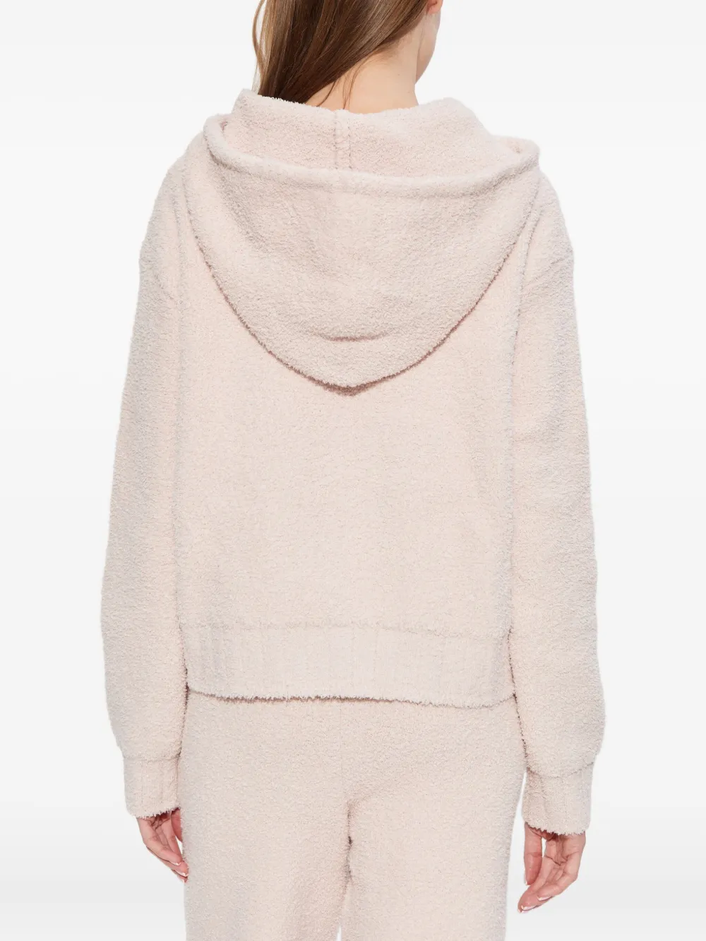 Nike Phoenix bouclé hoodie Roze