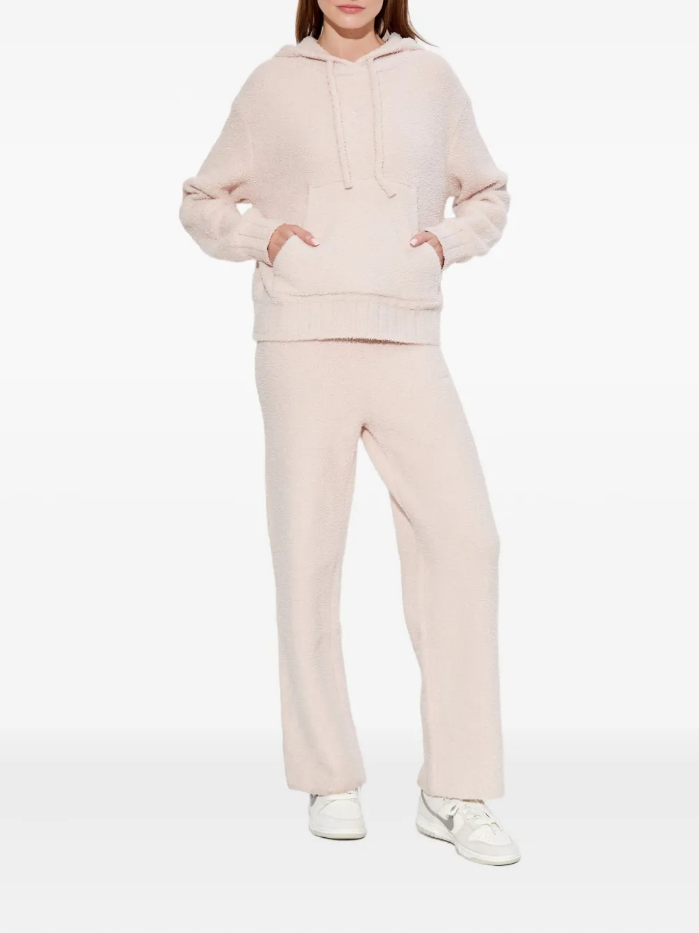 Nike Phoenix bouclé hoodie - Roze