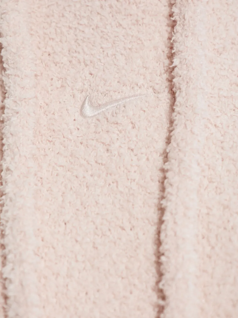 Nike Phoenix bouclé hoodie Roze