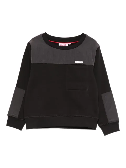 HUGO KIDS sudadera con paneles