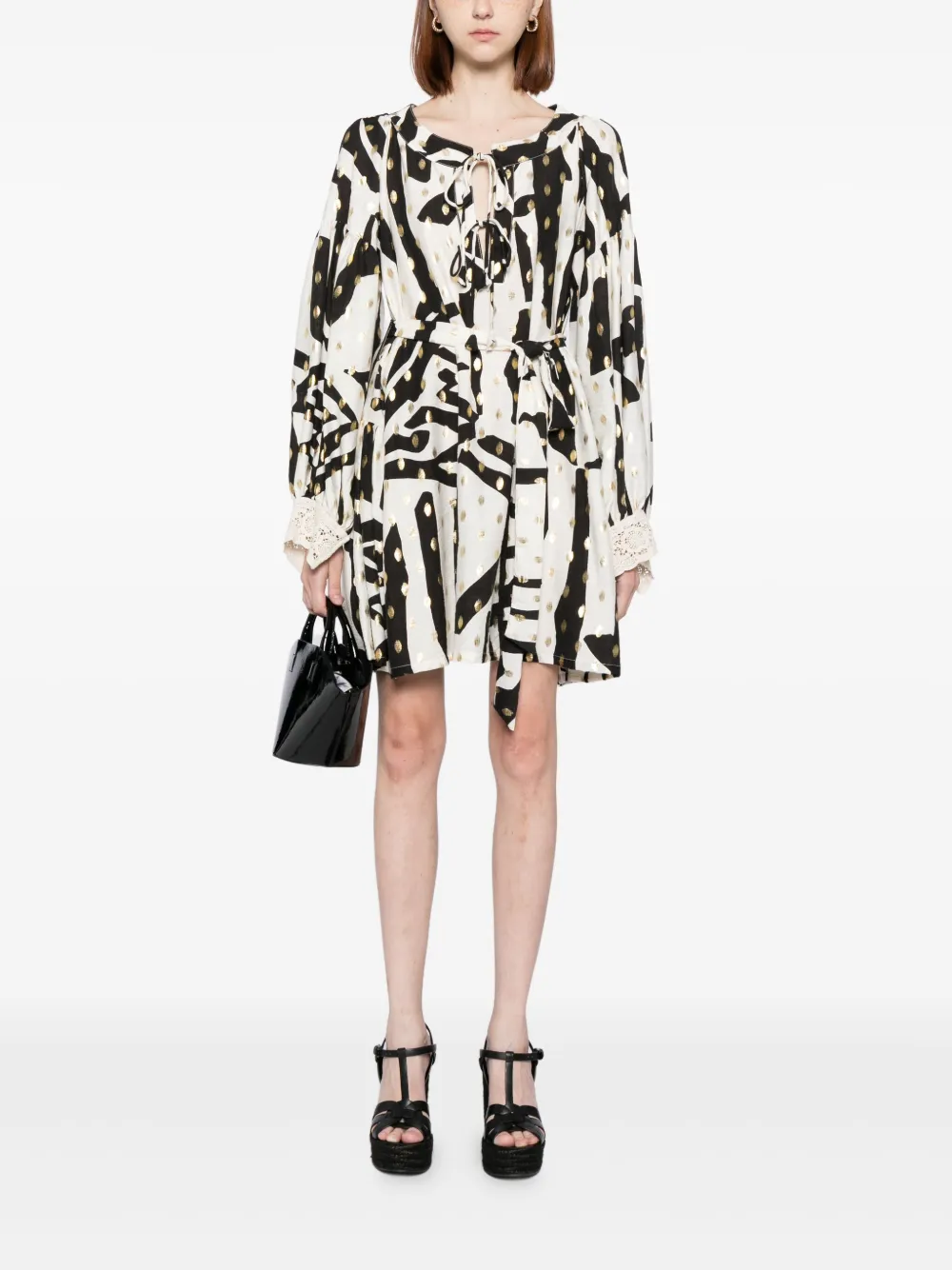 Bambah Bella mini-jurk - Zwart