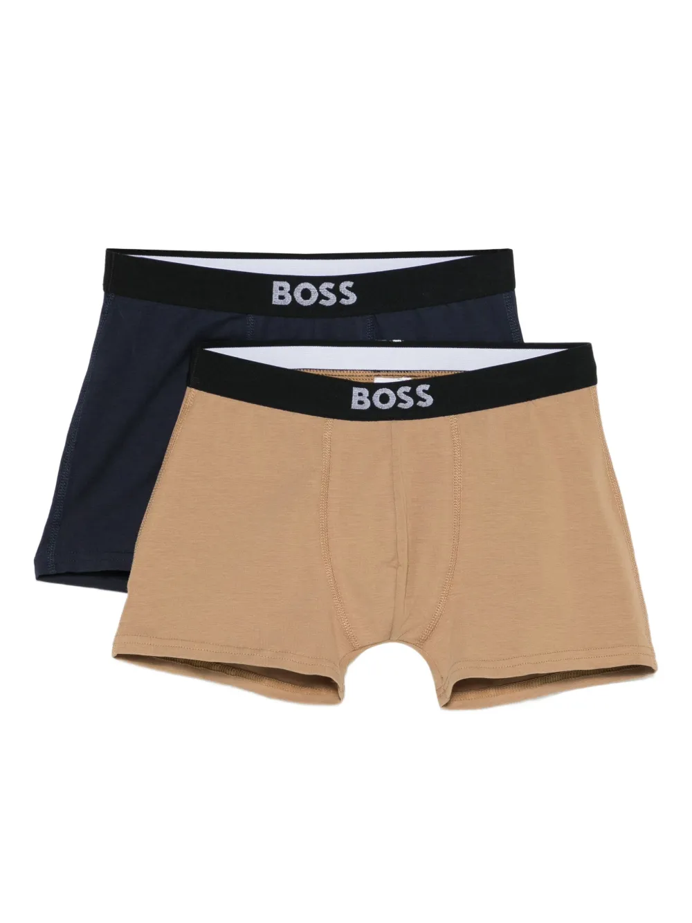 BOSS Kidswear logo-waistband boxers (pack of two) - Blau