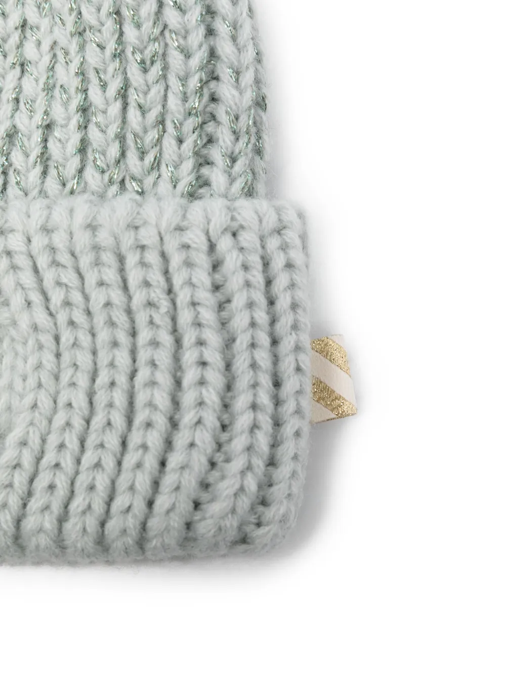 Billieblush Muts met geborduurde pompon Grijs