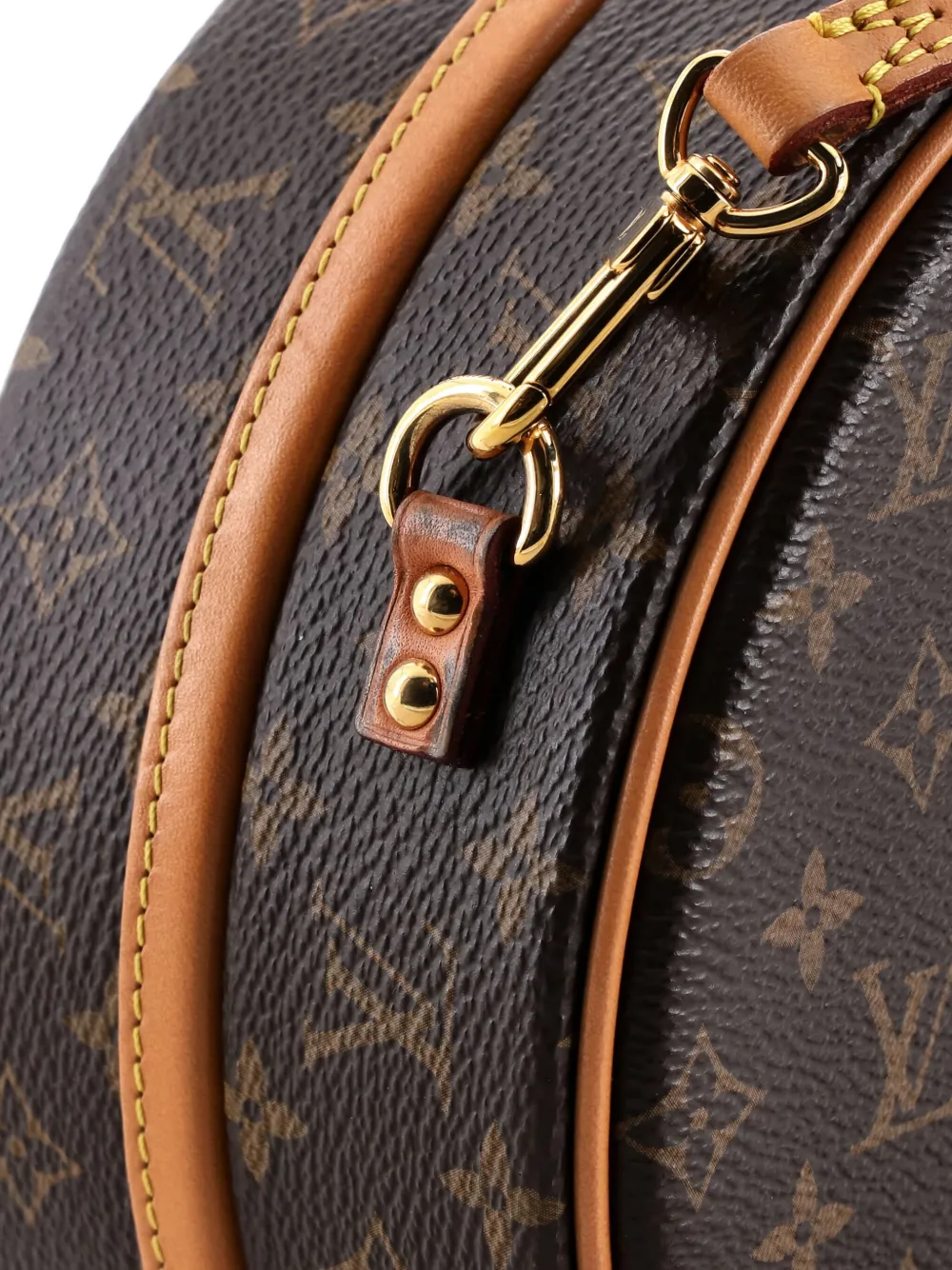 Pre-owned Louis Vuitton Petite Boite Chapeau Bag Monogram Canvas Crossbody Bag