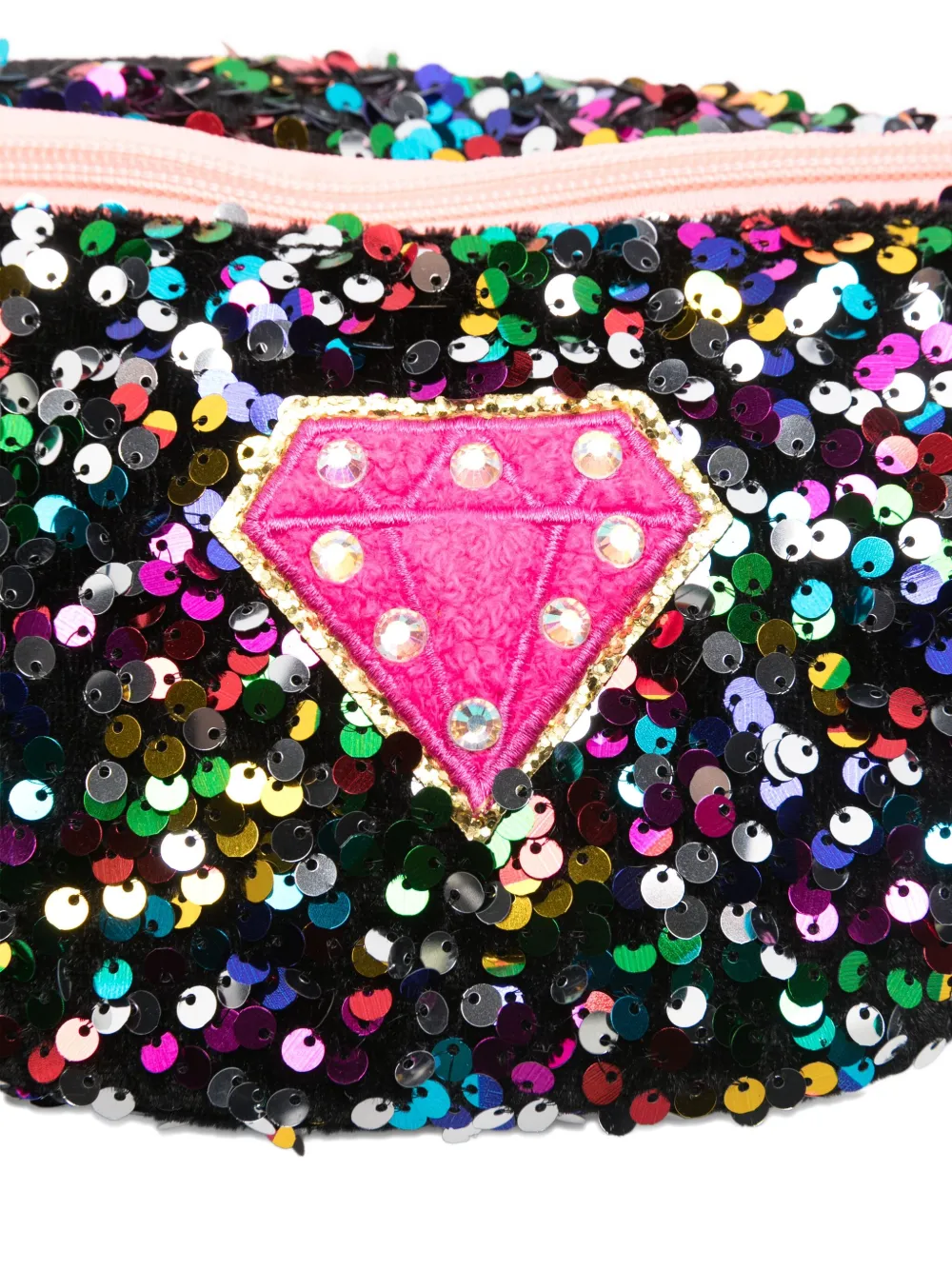 Billieblush Embellished-details Belt Bag In Black