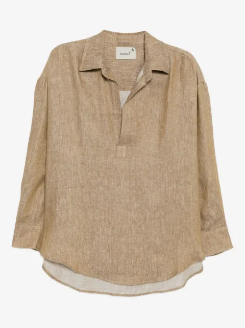 Bambah linen blouse