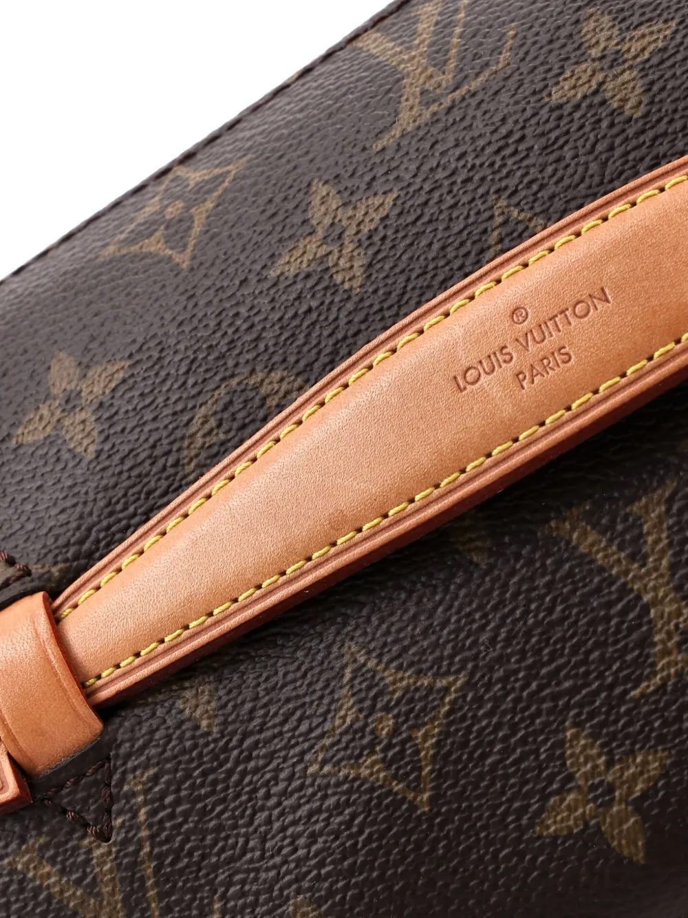 Pre-owned Louis Vuitton Bum Bag Monogram Canvas Belt Bag In Brown