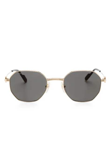 Cartier geometric-frame sunglasses