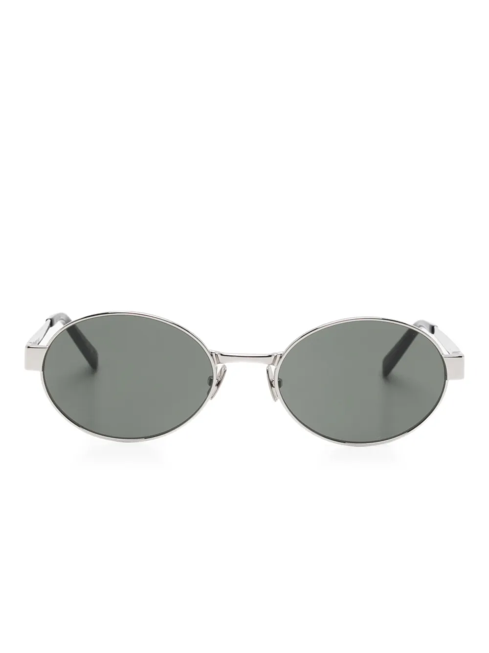Saint Laurent Pre-Owned SL 692 round-frame sunglasses | Silver | Image 1