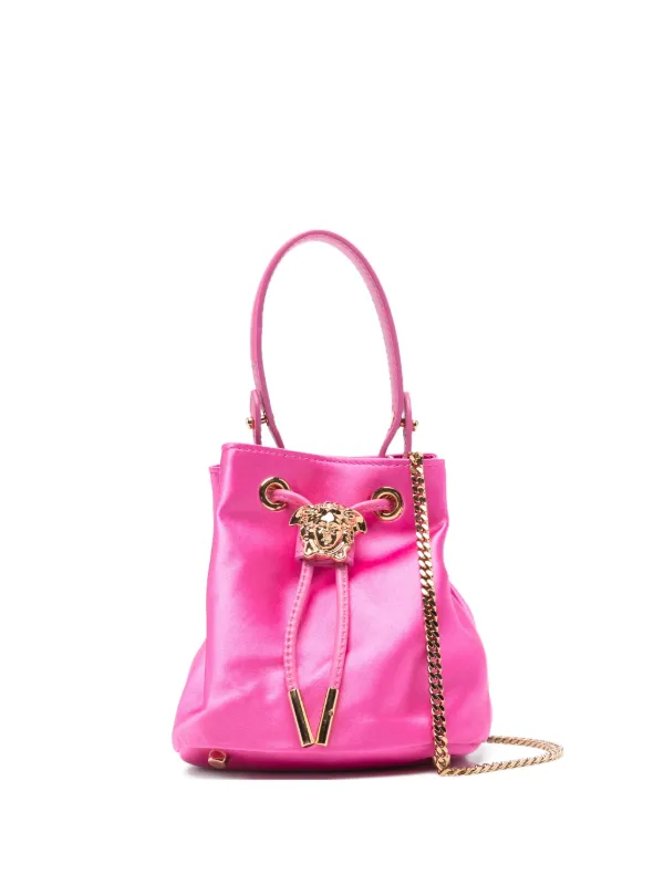 Versace Pre-Owned メドゥーサ ドローストリング バケットバッグ