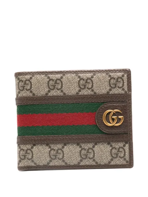 Gucci Pre-Owned Ophidia logo stripe wallet