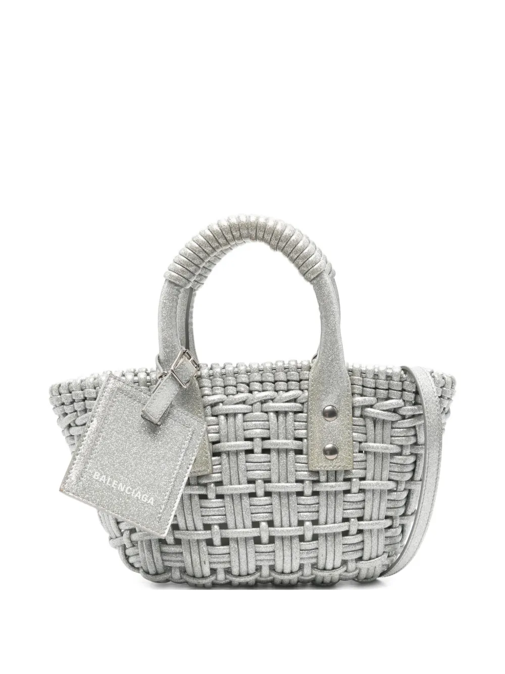 Balenciaga Pre-Owned Borsa tote Bistro - Argento