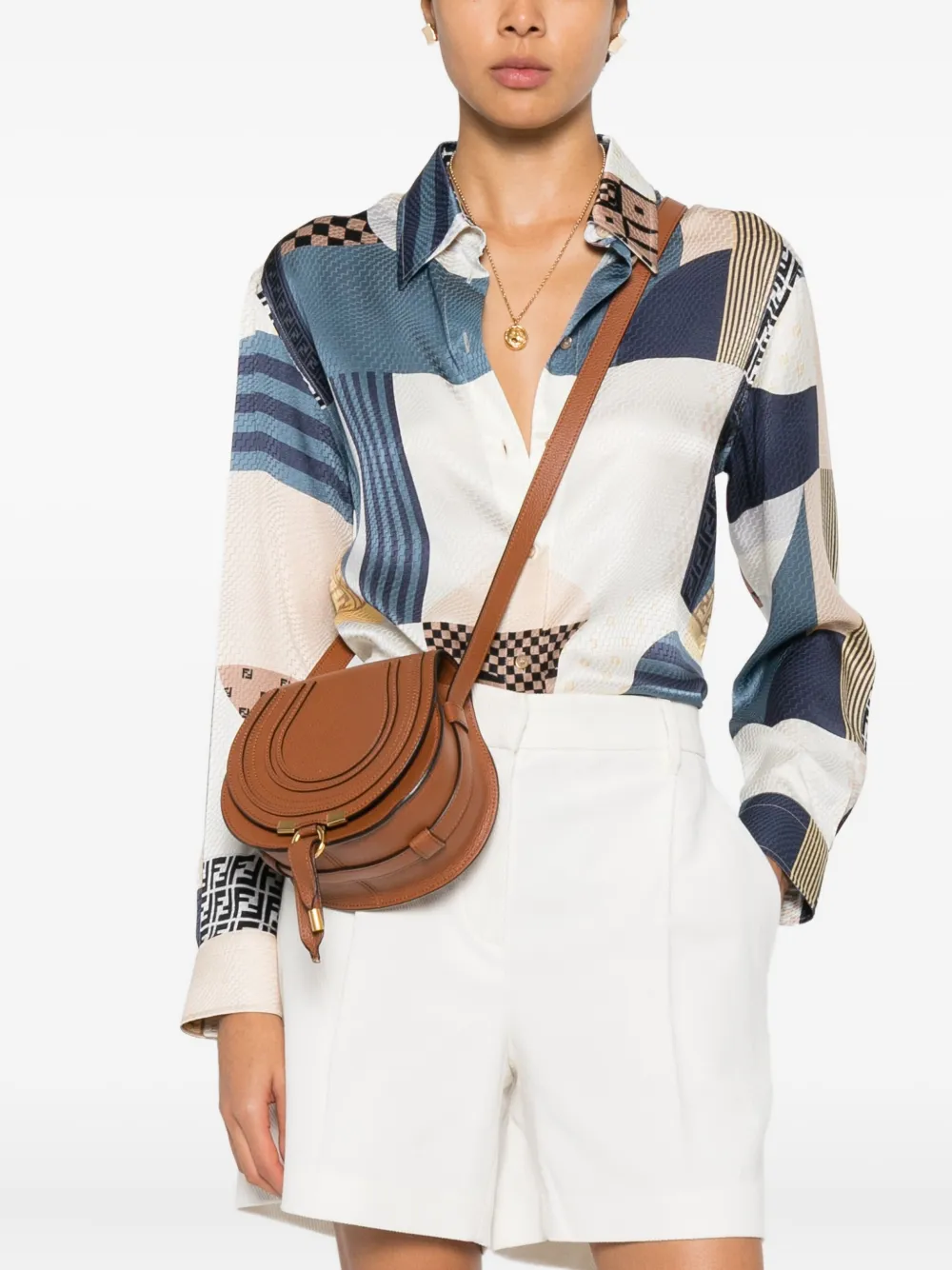 Chloé Pre-Owned Borsa a tracolla Marcie piccola | Image 2