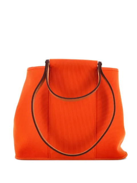 Hermès Pre-Owned Cabag Handbag Toile and Leather 32 tote bag