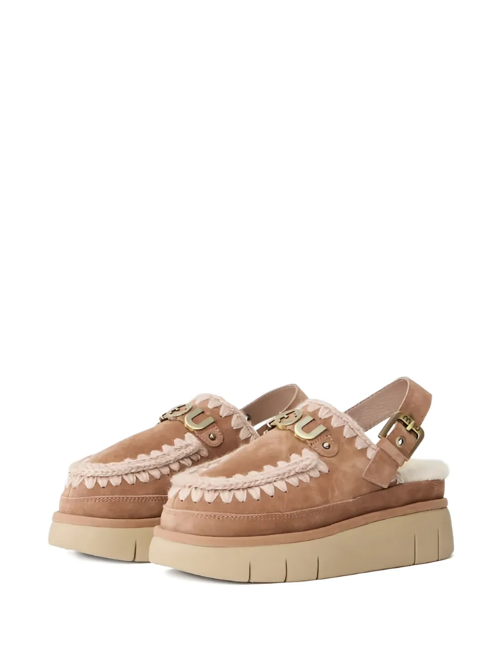 Mou Bounce sling-back mules | Flat Mules | Image 2