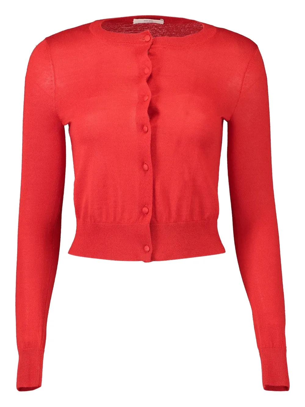 Adam Lippes Cardigan Worth con bottoni - Rosso