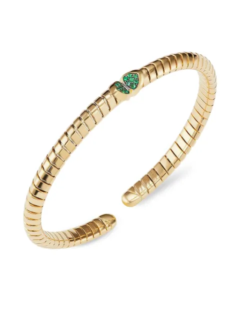 MARINA B brazalete Trisolina en oro amarillo de 18kt con esmeralda
