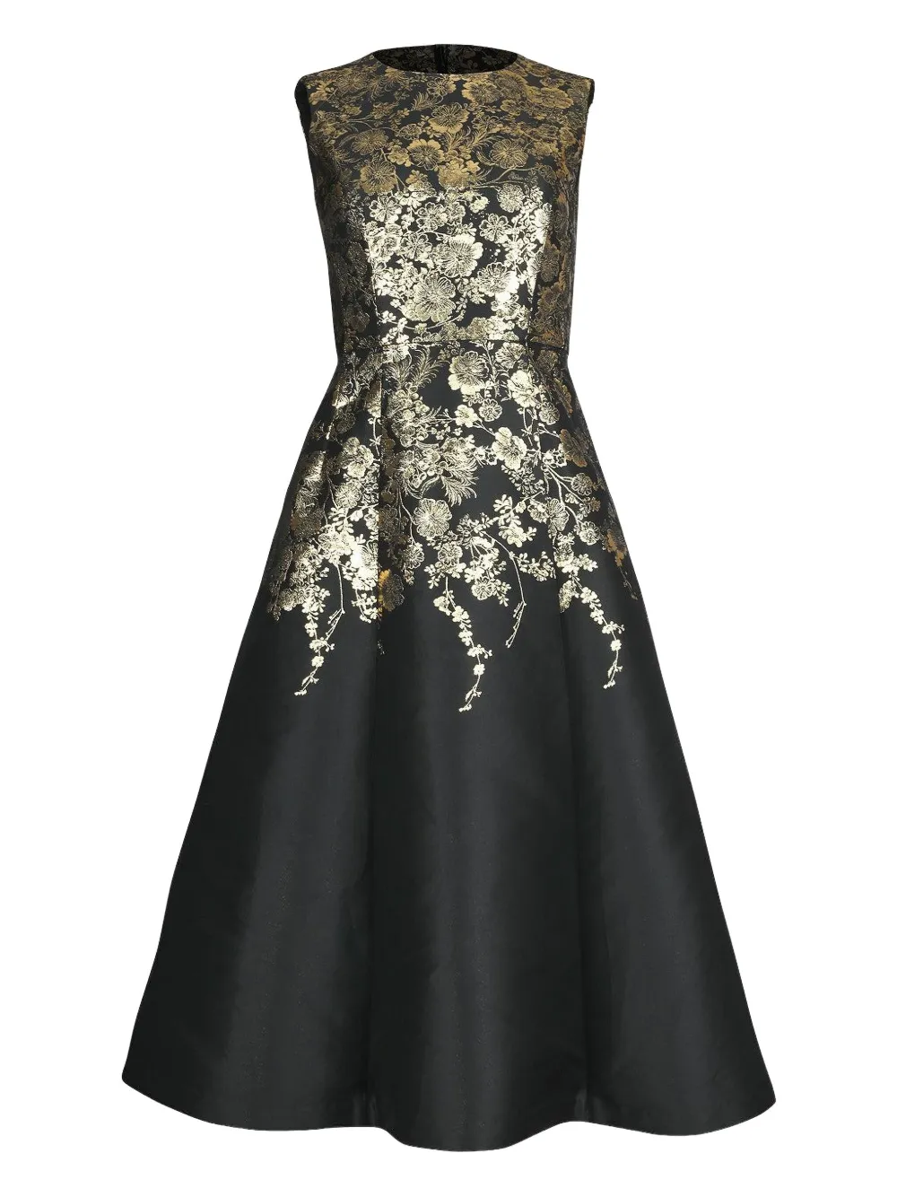 Adam Lippes vestido midi Eloise | negro | Image 1