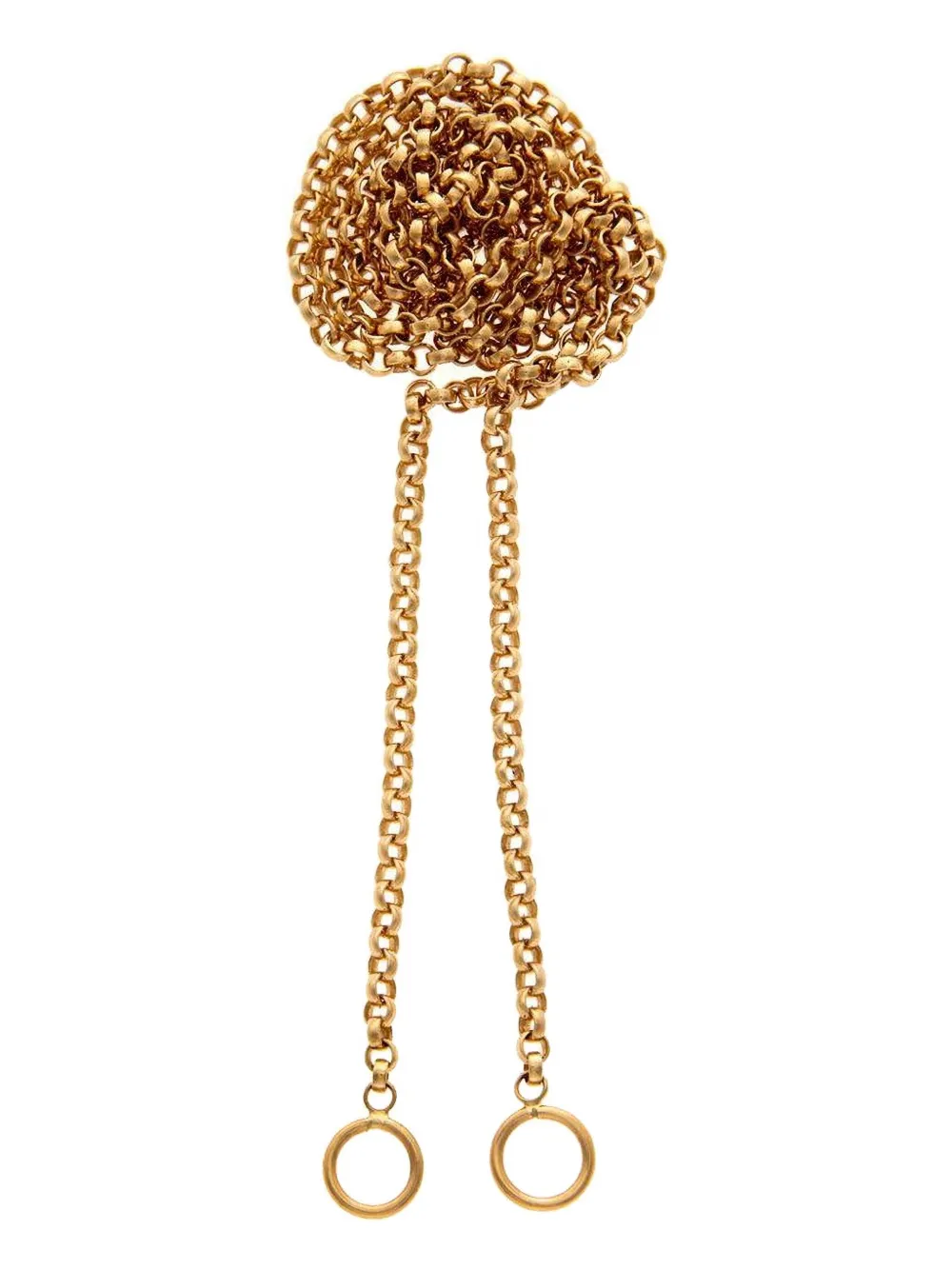 Marla Aaron collier à maille Jaseron en or 14ct | or | Image 1