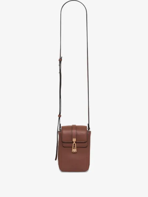 Gabriela Hearst buckled leather phone holder
