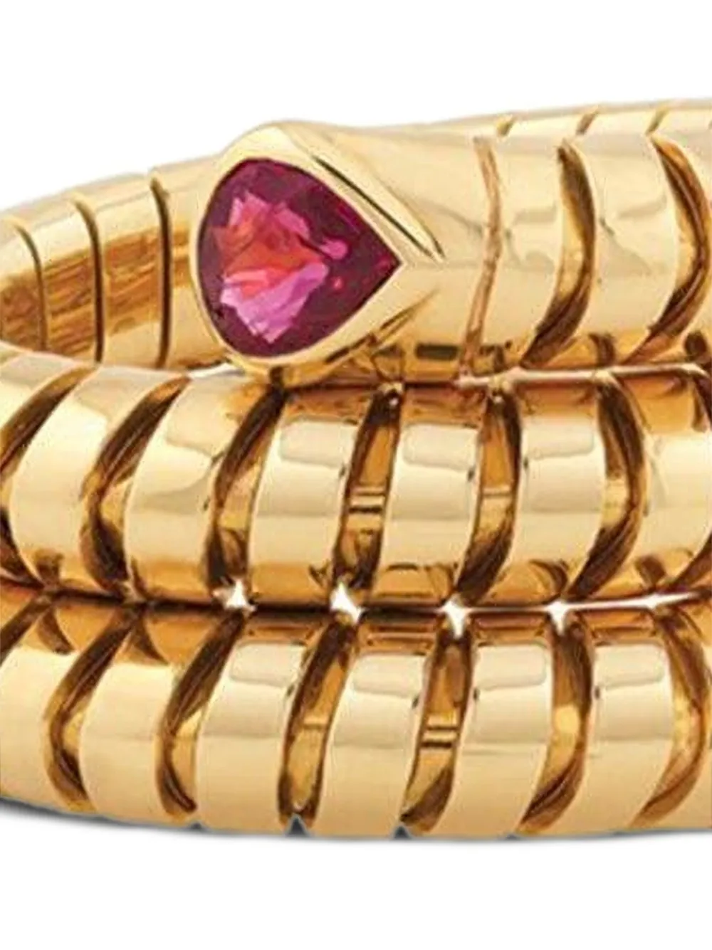 MARINA B 18K yellow gold Trisola Spiral ruby ring | Image 2
