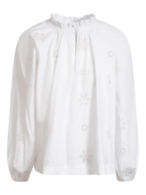 Merlette Manon broderie-anglaise blouse