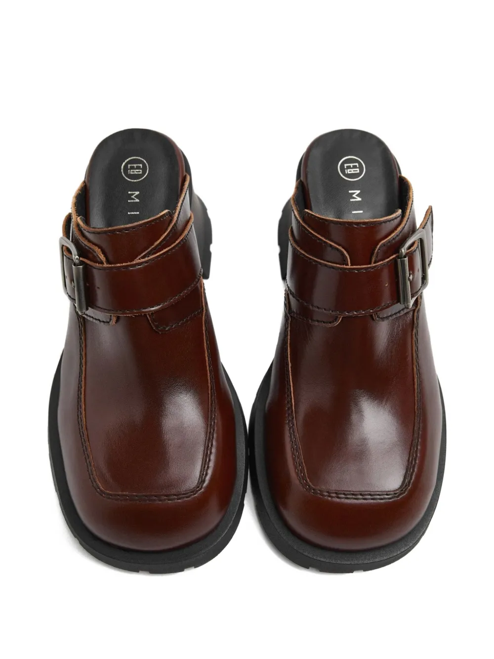 Miista Alanys muiltjes met gespen Bruin