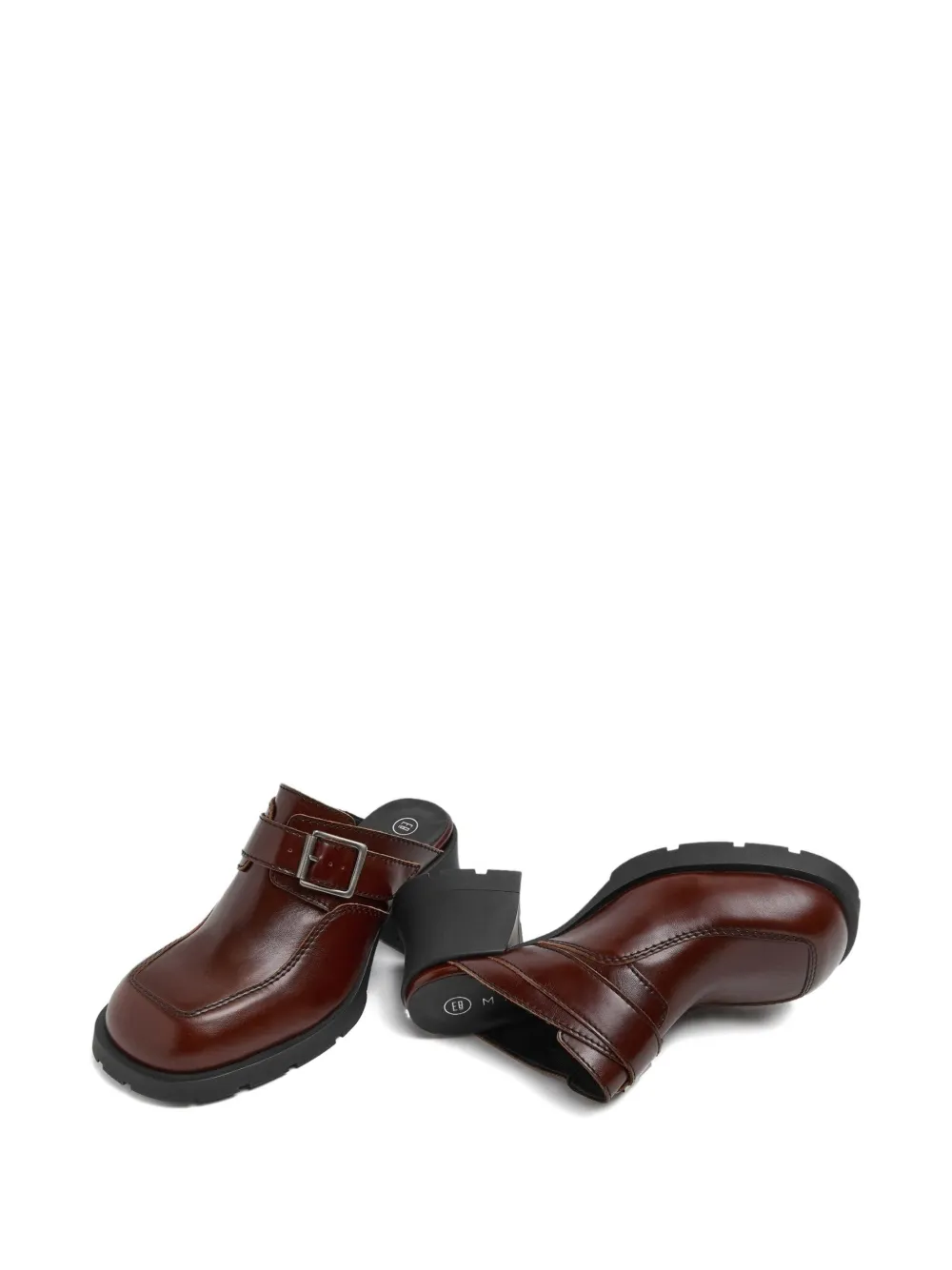 Miista Alanys muiltjes met gespen Bruin