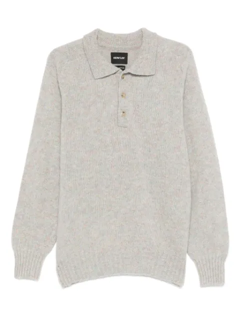 Howlin' Ghost Pressure buttoned polo shirt