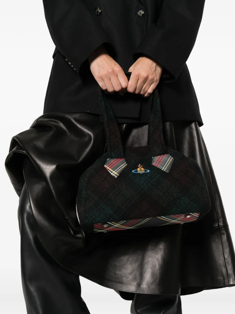 Vivienne Westwood Medium Archive Yasmine shopper - Groen