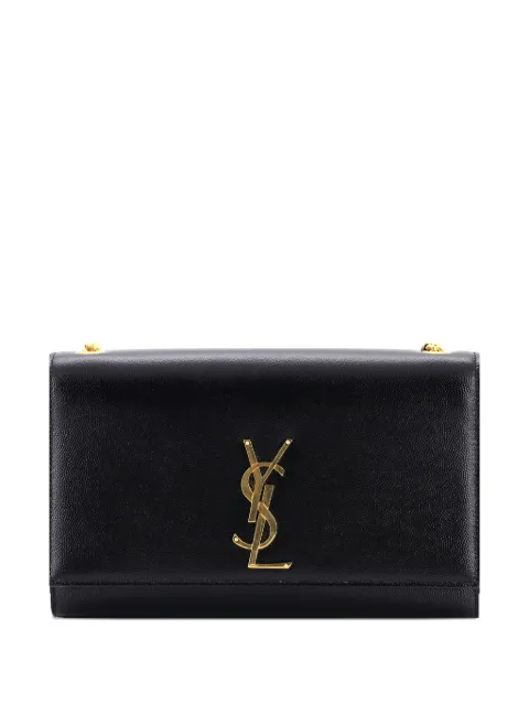 Saint Laurent Pre-Owned Classic Monogram Grainy Leather Medium crossbody bag