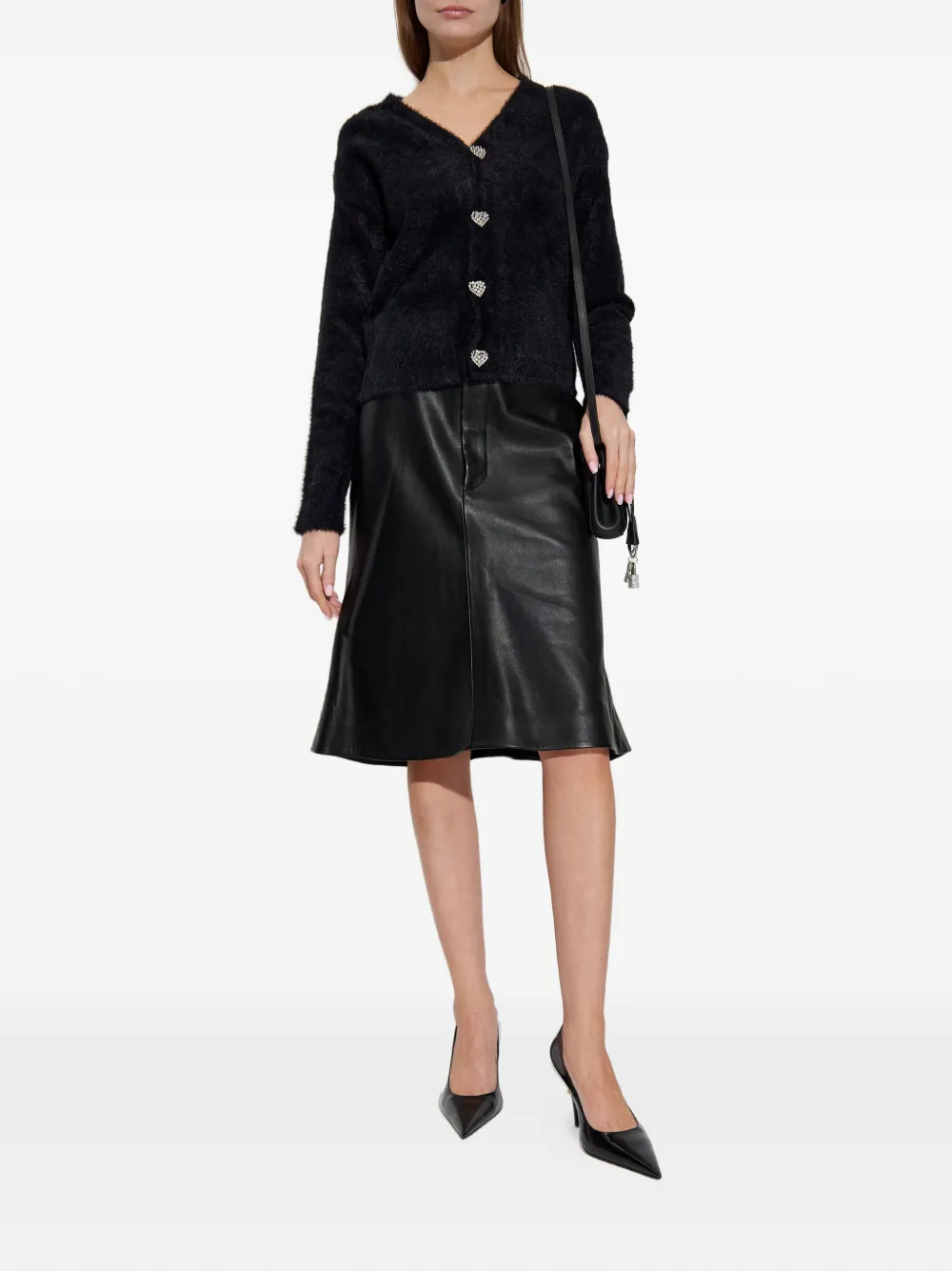 Balenciaga Cardigan com aplicação de coração | Cardigan | Image 2