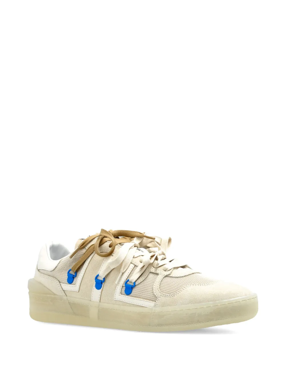 Lanvin lace-up panelled sneakers | Low-Tops | Image 2