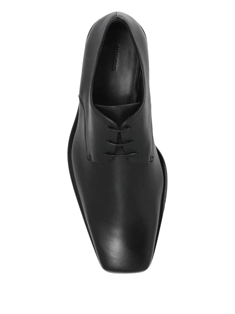 Balenciaga Oxford schoenen met vierkante neus Zwart