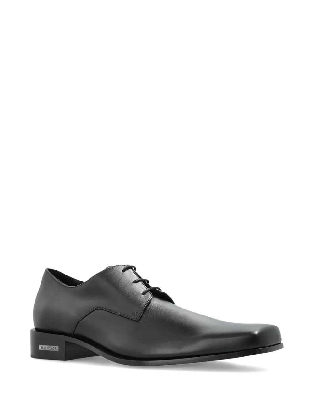 Balenciaga Oxford schoenen met vierkante neus Zwart