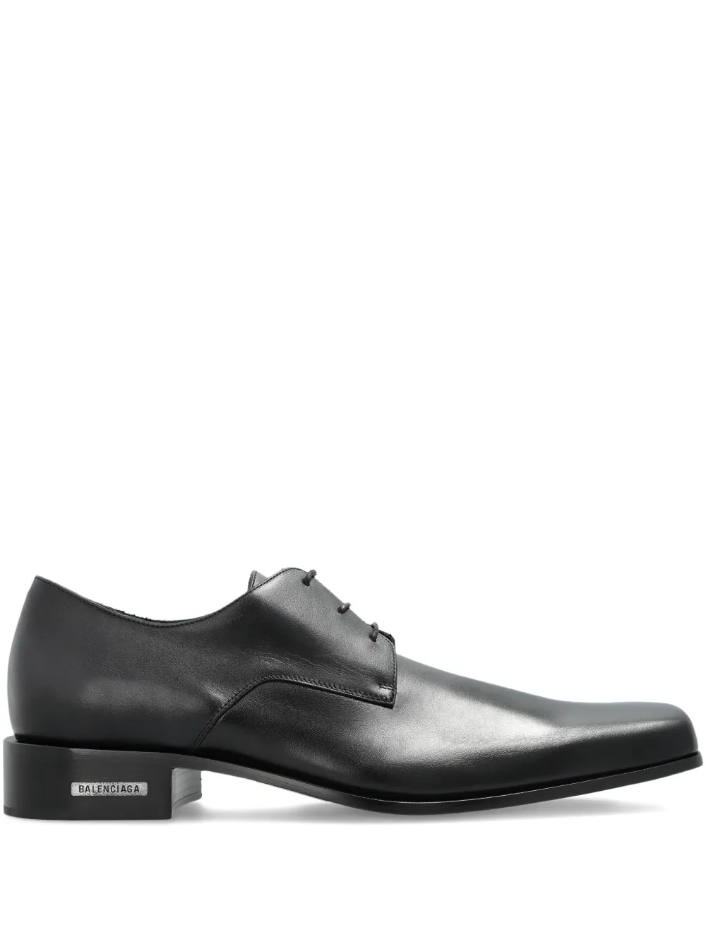 Balenciaga Oxford schoenen met vierkante neus Zwart
