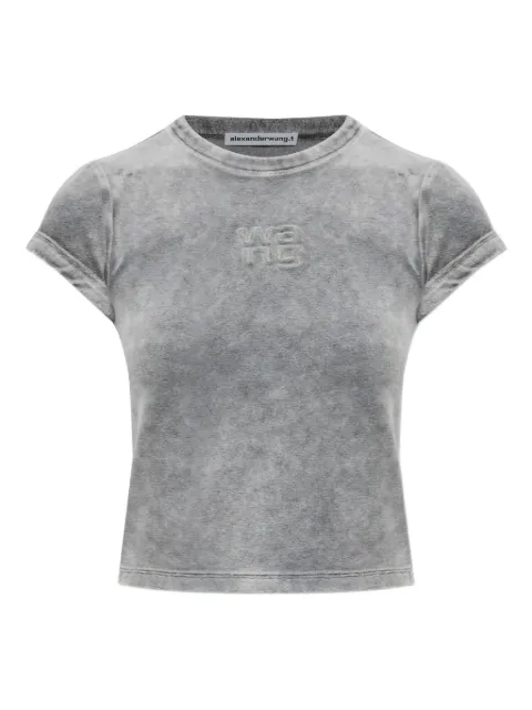 Alexander Wang playera con detalle del logo