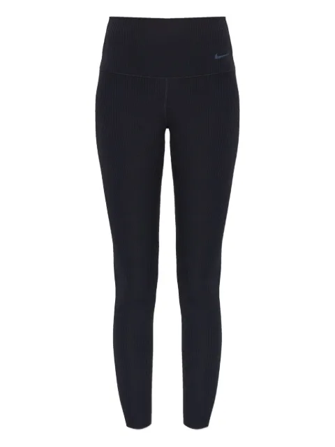 Nike ribbed logo performance leggings 