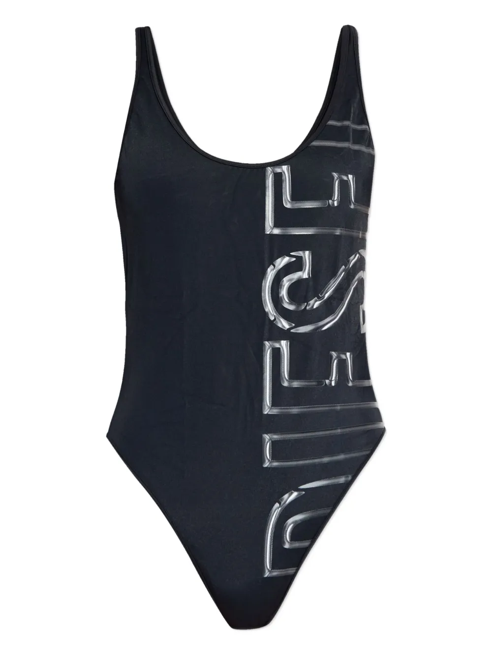 Diesel Pamela-D-Core logo swimsuit - Nero
