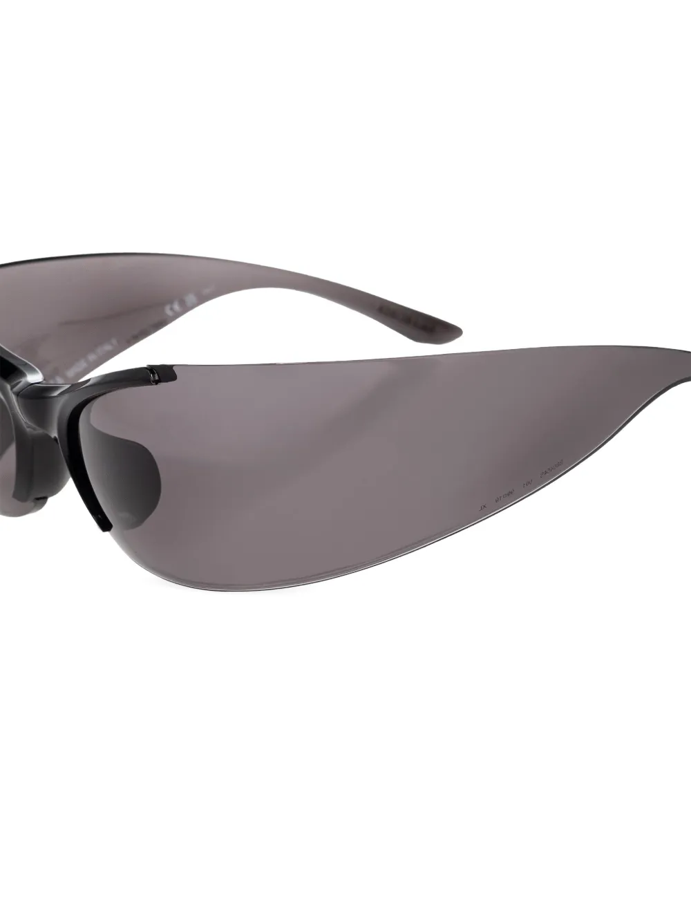 Balenciaga Eyewear oval-frame sunglasses - Zwart