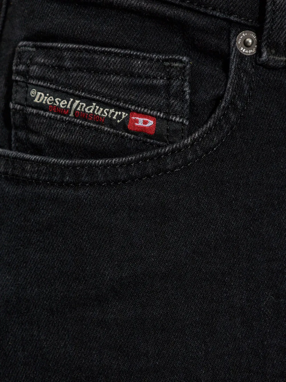 Diesel 1971 D-sent Jeans In Black