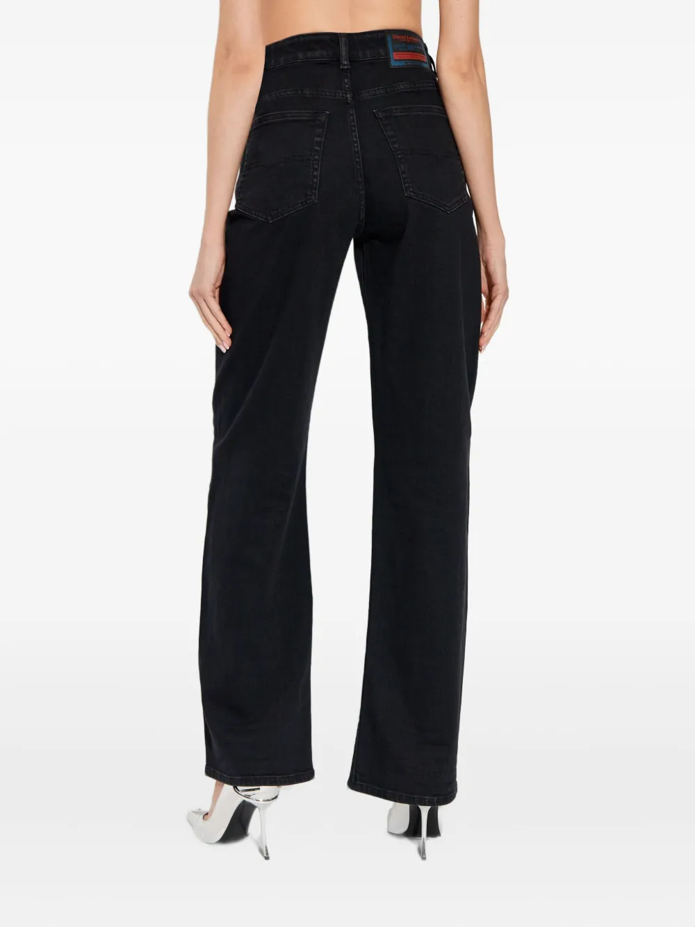 Diesel 1971 D-sent Jeans In Black