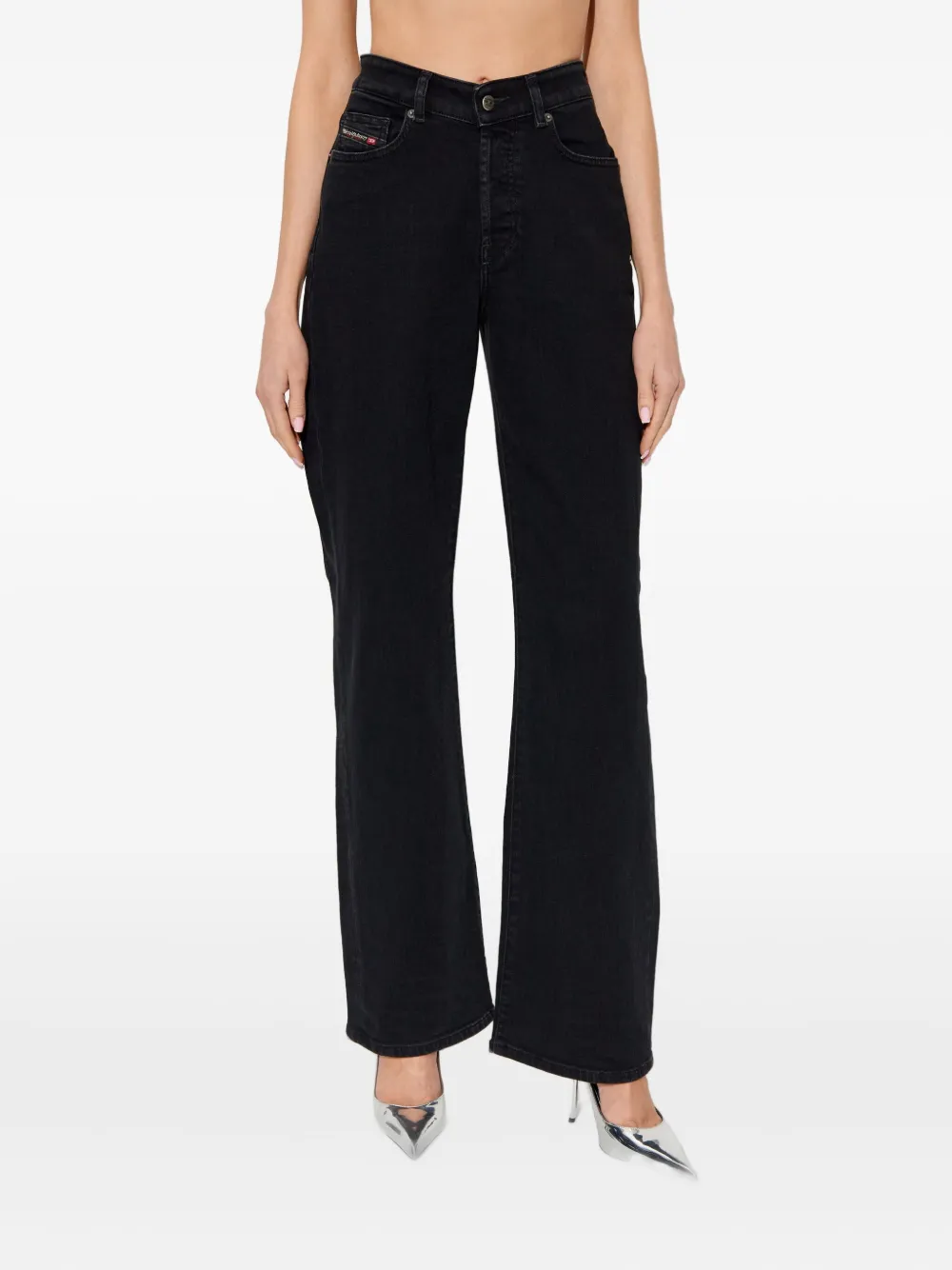 Diesel 1971 D-sent Jeans In Black