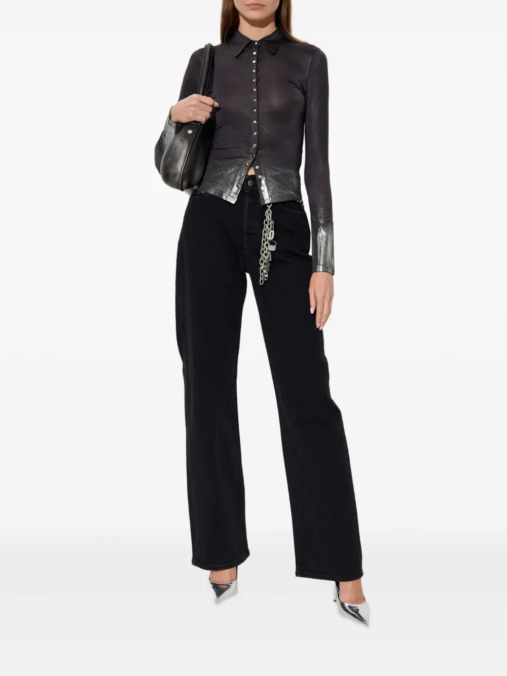 Diesel 1971 D-Sent 09n89 jeans - Zwart