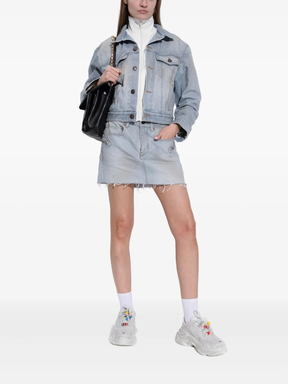Balenciaga Sneakers met plateauzool Wit