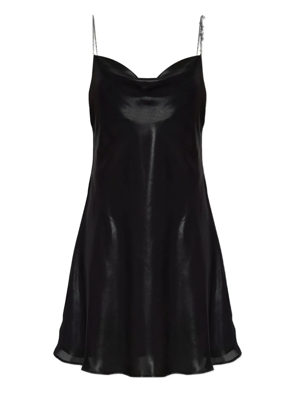 Diesel D-Mintel chain strap mini dress - Nero