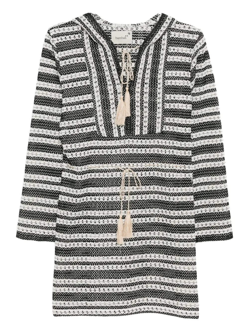 Bambah Abito con cappuccio - Nero